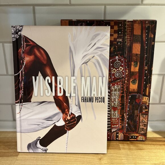 Fahamu Pecou: Visible Man by Fahamu Pecou w/ Slipcover (2018, Hardcover) EUC - Picture 1 of 6